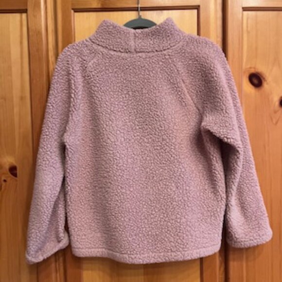 Ann Taylor Mauve Fleece Pullover Size Medium - Picture 4 of 6